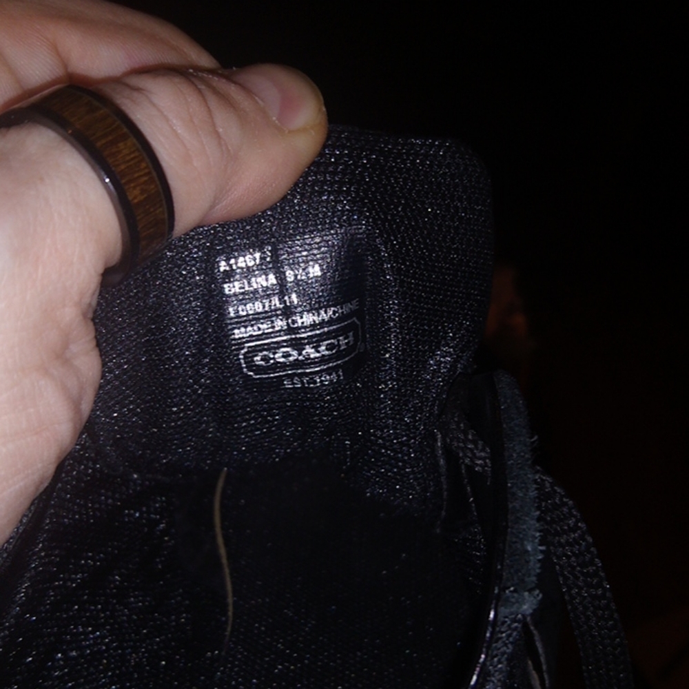 2 Pairs of Women's Coach Shoes-Sneakers and Flats - Picture 4 of 8